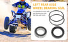 Honda Foreman TRX500 Left Rear Axle Wheel Bearings Seals (2005–2013)
