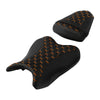 Yamaha YZF R6 Black Orange Driver & Passenger Seat (2006-2007)