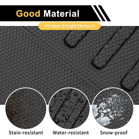 Mazda CX-5 (2017-2024) Stripe Pattern TPE Cargo Liner Rear Trunk Mat