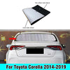 Toyota Corolla Rear Windshield Sunshade Cover (2014–2019)