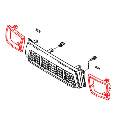 Toyota Hilux 4WD 1988-1997 Head Light  Door Set