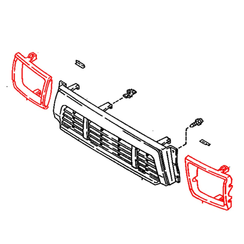 Toyota Hilux 4WD 1988-1997 Head Light  Door Set