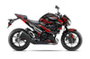 Kawasaki Z400 2017-2023 Strike Red Graphics Decals Stickers