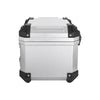 Scooter - Waterproof Silver 45L Motorcycle Top Box Rear Storage