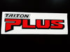 Mitsubishi Triton L200 PVC Side Cabin Rear Sticker Decal (2020)