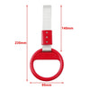 Train Bus Drift Tools PVC Plastic Black & Blue Round Ring Handle Strap