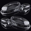 Benz W211 E350 E300 2002-2008 Headlight Lens Covers 2 x Left & Right