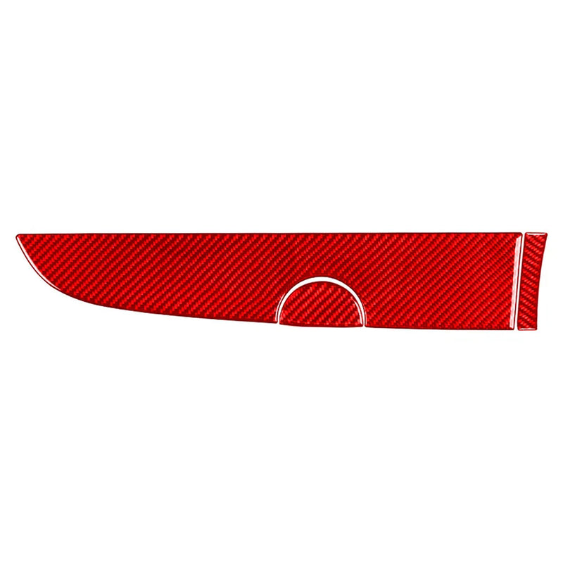 Fiat 500 3 x Co-pilot Dashboard Panel Cover Carbon Fiber (2012-2015)