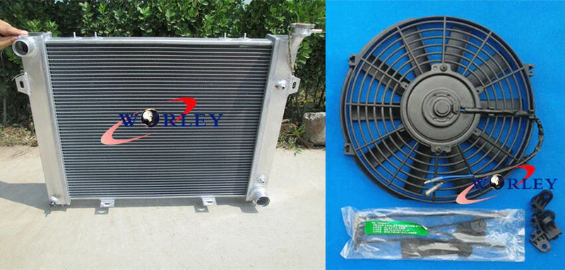 Jeep Grand Cherokee 5.2L V8 Aluminum Radiator + Fan (1993-1997)