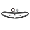 Mercedes Benz W205 C63 AMG Carbon Black Front Spoiler Lip Splitter (2015-2022)