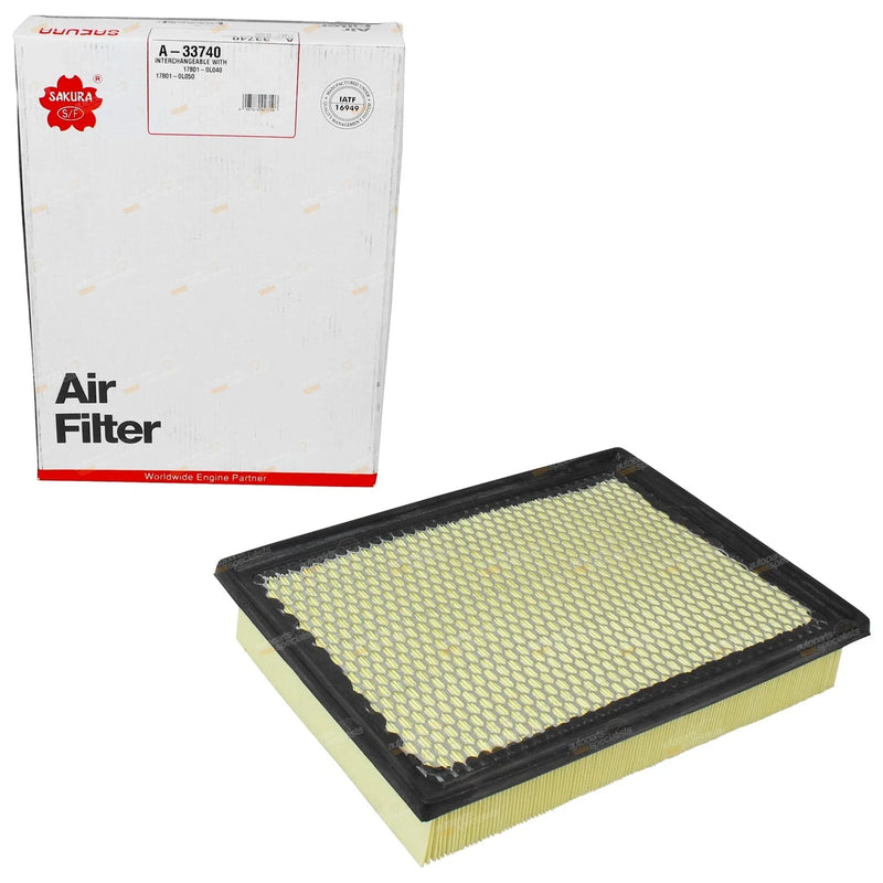 Hilux 1GD-FTV 2.8L Engine Air Filter Cleaner (2015–2019)