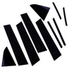 Chevrolet Cruze 10 x Black Door Pillar Post Covers (2011-2015)