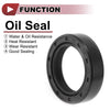 Make Model Rotary Shaft Seal 28x40x10mm Oil Seal Nitrile 70D Rubber 5 Pcs