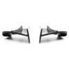 Motorcycle Winglets Deflector Kit Spoiler / 1 x Carbon Fiber Plastic