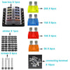 Car 10 Way Circuit ATO ATC Blade LED Fuse Box Holder