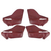 Jeep Renegade 4pc Leather Door Armrest Panel Covers (2015-2017)