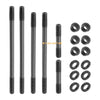 Yamaha Raptor 660 YFM660R Heavy Duty Cylinder Head Stud Bolts (2001–2005)