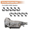 Chevy Silverado / GMC Sierra 4L80E 4L60E 10 Pcs Shift Cable Clips