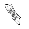 Nissan Patrol Y62 (2012-2024) Black Window Seal Strips