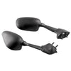 Yamaha YZF R6 L&R Black Rearview Mirrors (2006-2007)