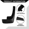 Ford Edge Front & Rear Mud Flap Splash Guards (2015-2018)