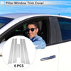 Mazda 6 (2003-2007) Silver Tone 6 Pcs Door Pillar Window Trim
