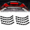8x Universal Car Bumper Scrape Guard Scrape Protector Skid Plate