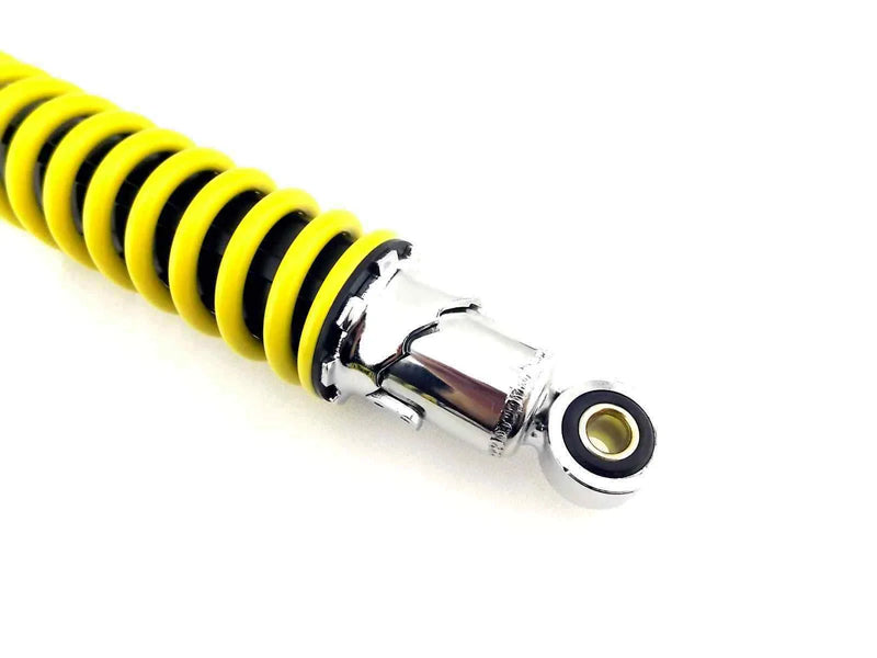 Suzuki RM125 400mm Yellow/Chrome JBS Rear Shock Absorbers