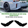 BMW 2 Series M2 G87 Rear Side Air Vent Corner Winglet (2023-2025)
