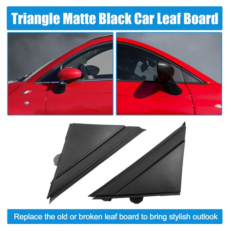 2012-2019 Fiat 500 Car Door Mirror Flag Cover (Left & Right)