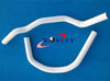 YAMAHA Banshee YFZ350 Red Silicone Radiator Hose (1982-2006)