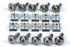 Moto 10x Piccolo m5 5mm Moto carenatura molla clip inox bulloni
