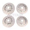 Mercedes W222 S63 AMG S65 AMG 4Pcs Front-Rear Brake Rotors (2014–2020)