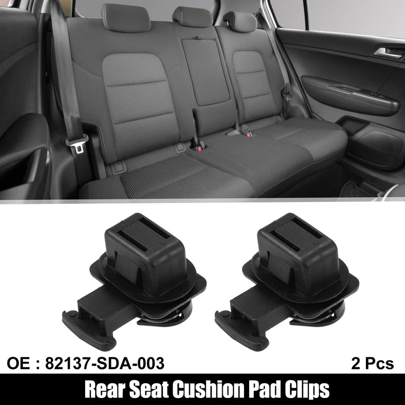 Honda Accord 2 x Rear Seat Cushion Pad Clips (2003-2012)