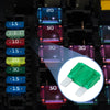 Car Boat Truck RV Motorcycle Green 50 Pcs Maxi Fuse 30A Blade Fuse