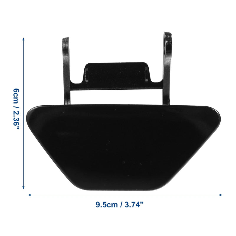 BMW 5 Series F10 Black Left Headlight Washer Spray Nozzle Cover Cap
