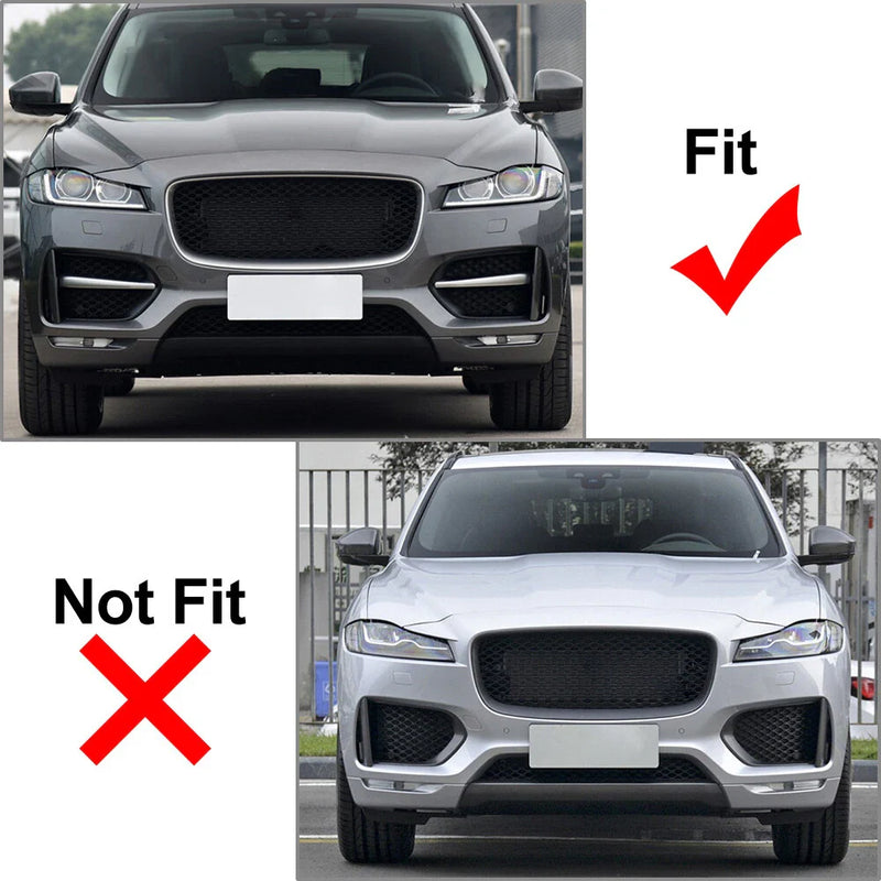 Jaguar F-Pace R Sport Bumper Grille Blade Molding Strip (2016-2020)
