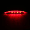 Harley Dyna Fat Bob BLK LED Rear Fender Tip Brake Tail Light (2008)