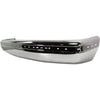 1-Piece Front Bumper For Ford F-150 1987-1991 w/ Impact