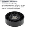 Mercedes-Benz A-Class (1997-2014) Black Drive Belt Idler Pulley