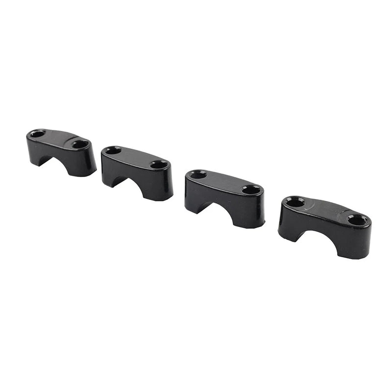Dirt Pit Bike ATV Black 22mm 7/8" Handlebar Mount Clamp Riser
