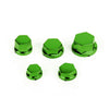 Hex Bolts for Kawasaki 30 x Protective Caps