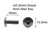 Triumph Speed Triple R Bolts Screws Stainless Steel Fairing Mudguard Cowl