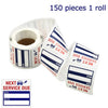Oil Change Stickers Pack Reminder Service Sticker 2x2inch