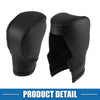 Honda 11th Civic 2022-2023 Black Faux Leather Gear Shift Lever Cover