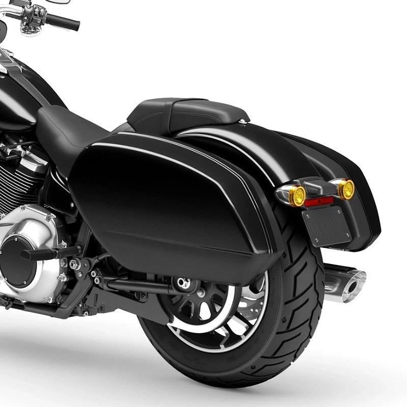 Harley Low Rider FXLRS ST FXLRST Black Hard Saddlebags Docking Kit (2025)