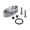 LS Aluminum Alloy Oil Feed Line Adapter Plate M16 x 1.5