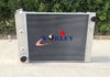 Ford Cortina 6 Cylinder Aluminum Radiator & Red Hose (1972-1982)