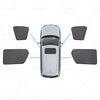 Toyota Hilux SR5 Magnetic Mesh Sun Blind Shades (2015-2025)