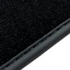 Lamborghini Gallardo Black Tailored Floor Mats with Logo (2004-2013)